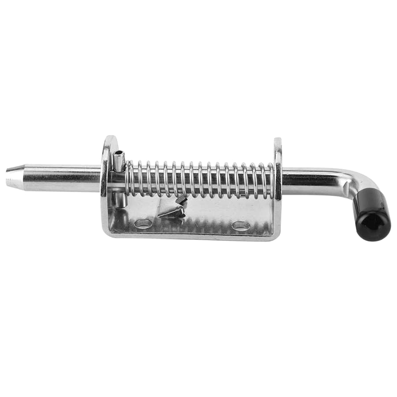 Jual 130mm Spring Loaded Pin Bolt Lock Stainless Steel 304 Spring Latch ...