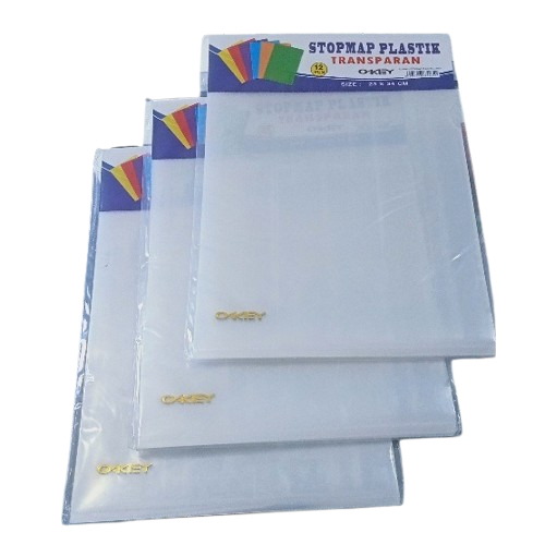 Jual STOP MAP L PLASTIK OKEY BENING [ Pack ] | Shopee Indonesia