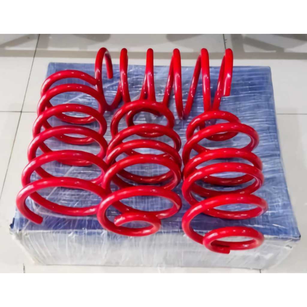 Jual PER CEPER 1SET UNTUK TOYOTA RUSH PER LOWERING KIT HSR RED TOYOTA ...