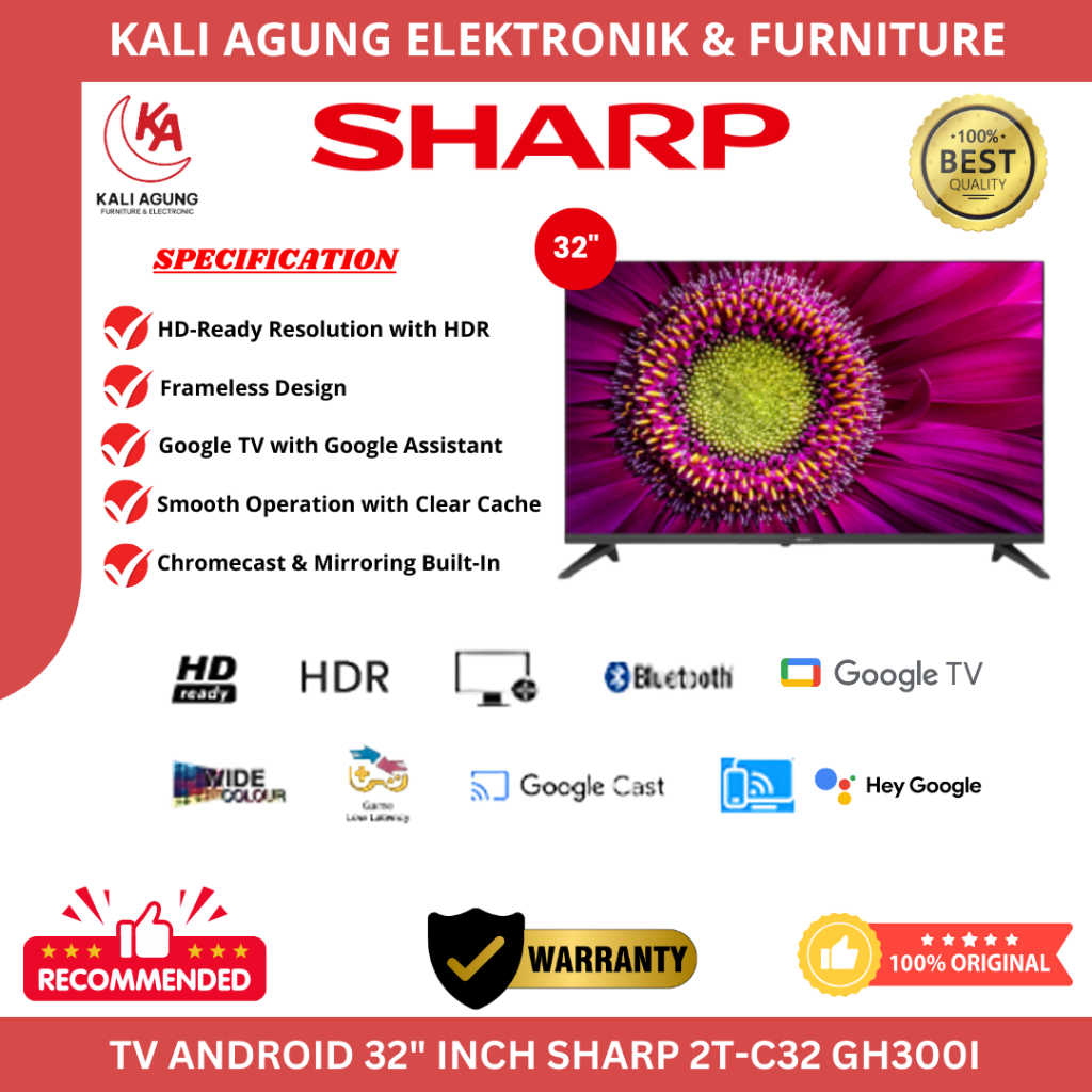 Jual TV LED SHARP 32