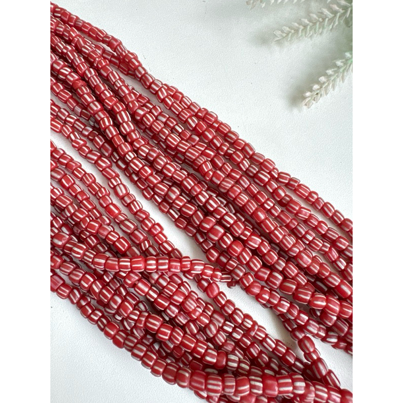 Jual manik kaca indopacifik strip/thailand beads / java glass