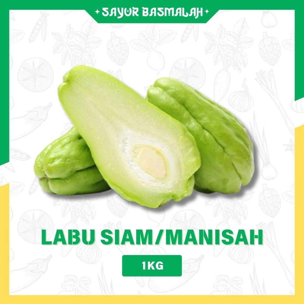 Jual Labu Siam / Manisah Fresh 1kg - Sayur Basmalah | Shopee Indonesia