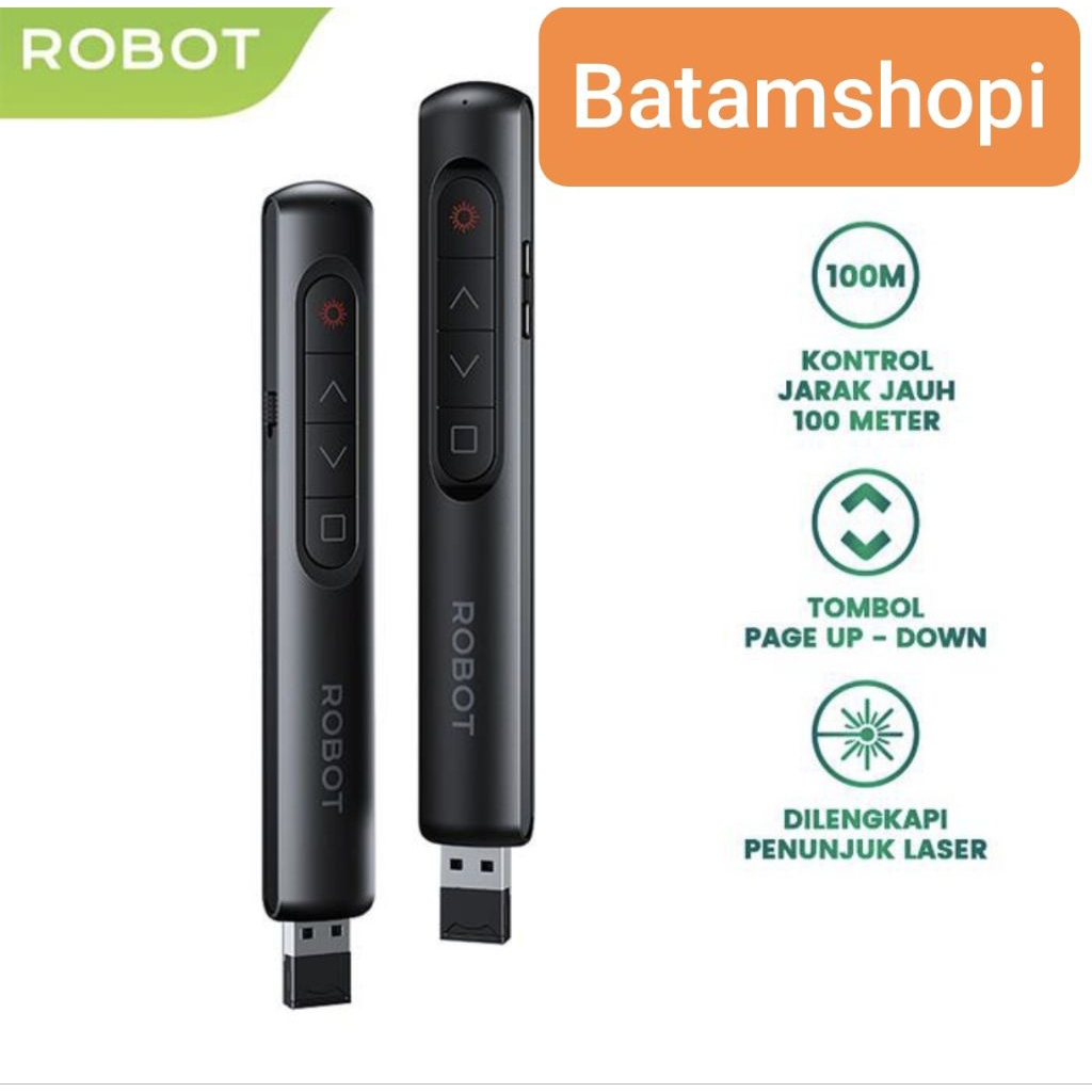Jual robot rlp01 laser page turninh pen pointer representasion original ...