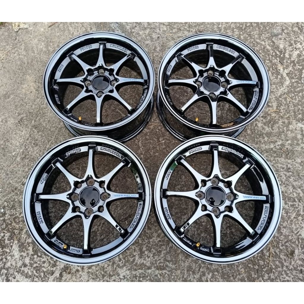 Jual velg racing brio rays ce28 ring 15 lebar 6,5 et40 untuk jazz ...
