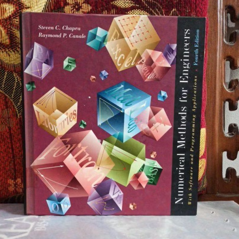 Jual Buku Original Numerical Methods for Engineers Fourth Edition ...