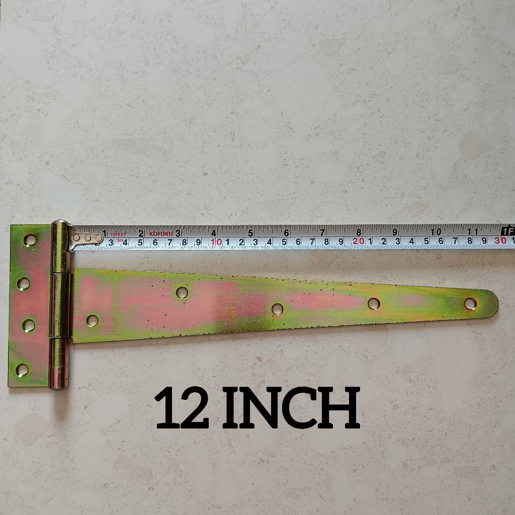 Jual [12 INCH] ENGSEL PINTU GUDANG MODEL T UKURAN 12 INCH ENGSEL MODEL ...