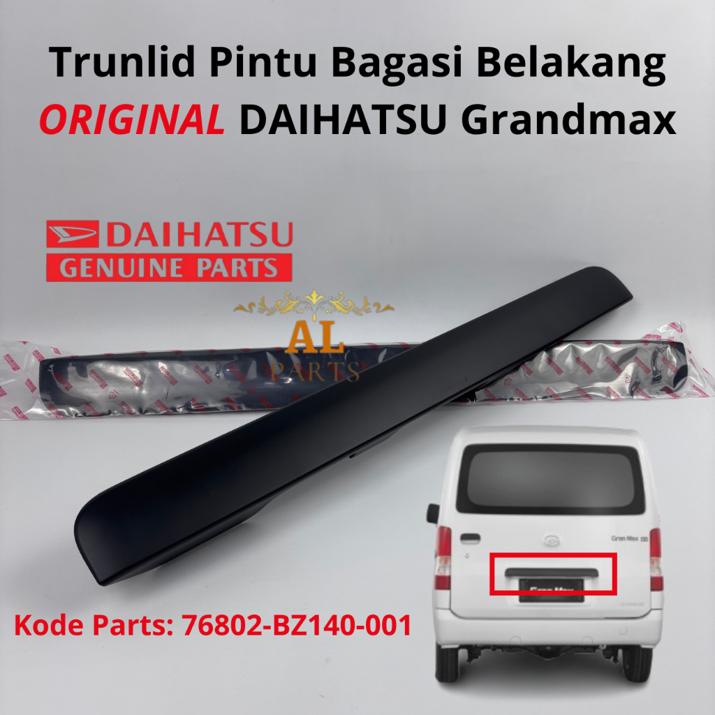 Jual Garnish List Pintu Bagasi Di Atas Plat Nomer Gran Max Buka Pintu ...