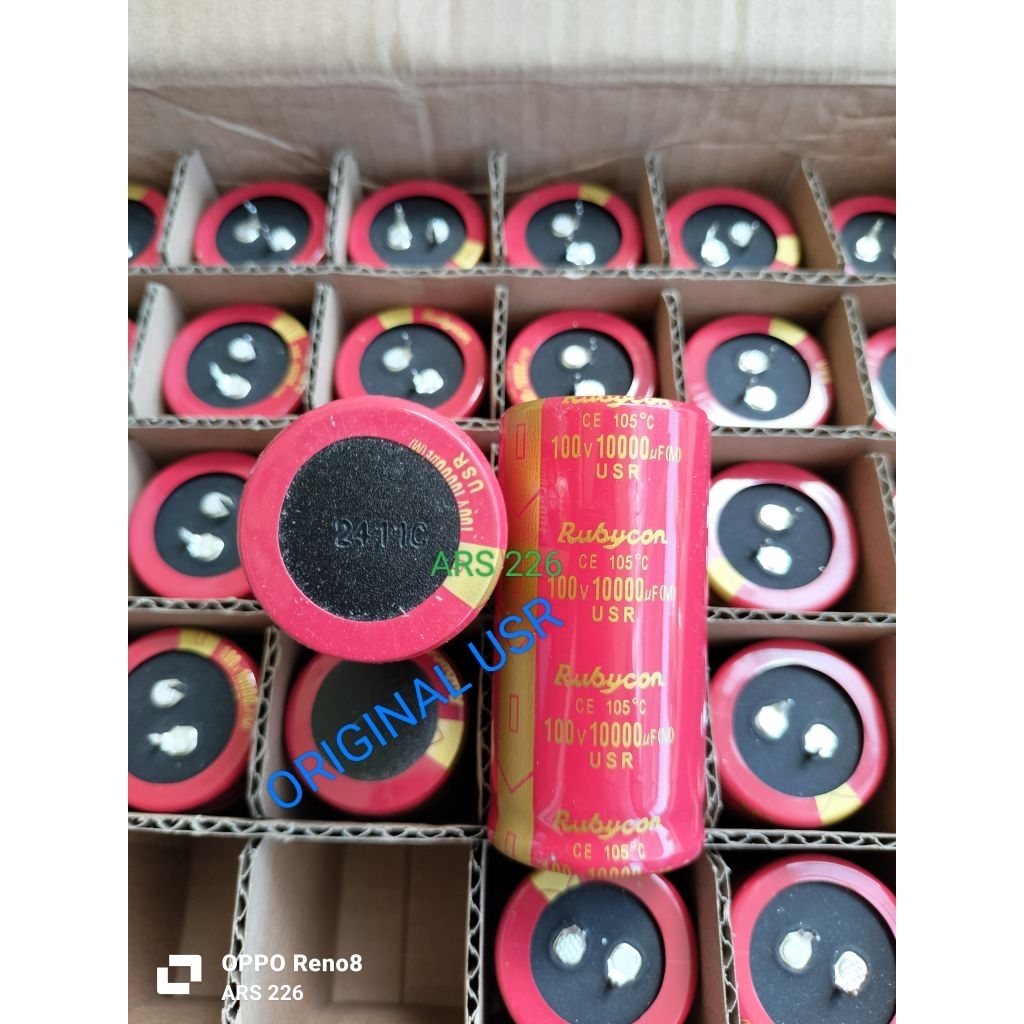 Jual ELCO RUBYCON 10.000UF 100V USR ORIGINAL | Shopee Indonesia