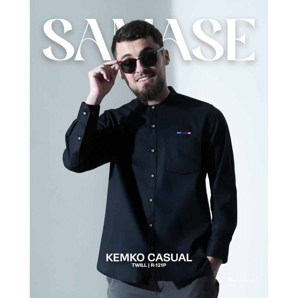 Jual Samase Kemko Casual Lengan Panjang R121P Cotton Twill | Shopee ...