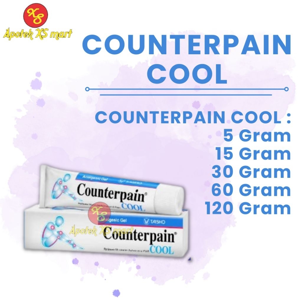 Jual COUNTERPAIN COOL - MEREDAKAN NYERI SENDI, OTOT DAN TERKILIR ...