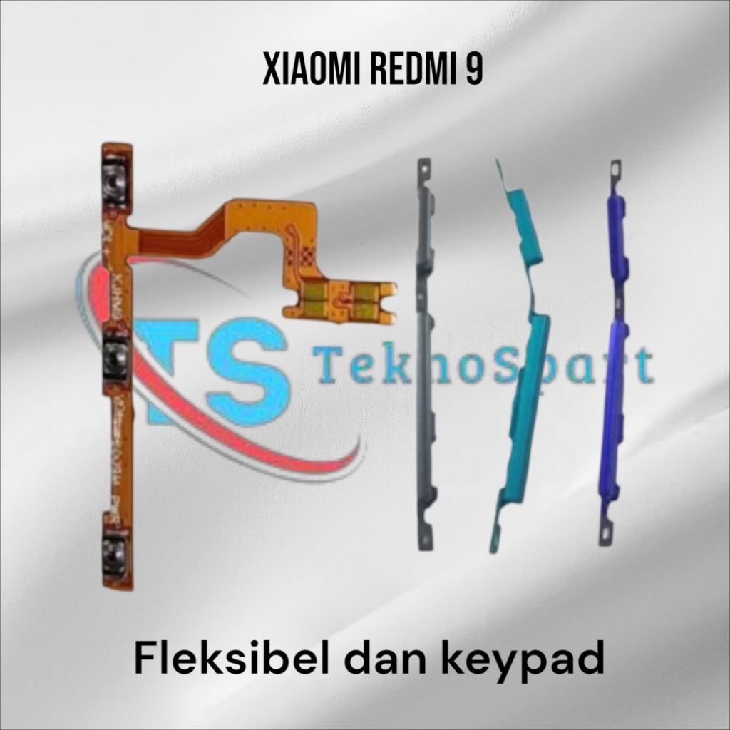 Jual Flexible On/Off Volume + Keypad Redmi 9 Original | Shopee Indonesia