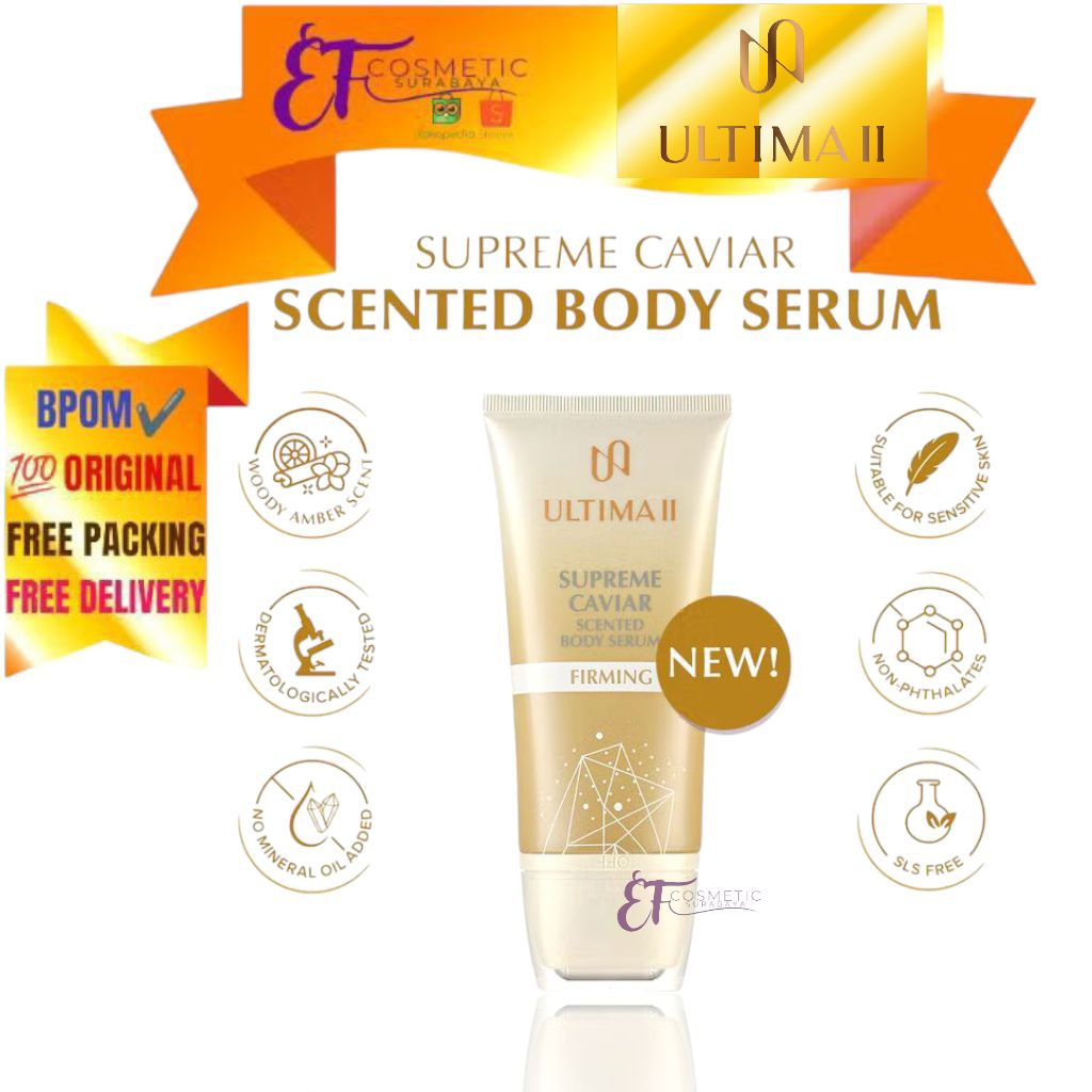 Jual ULTIMA II Supreme Caviar Scented Body Serum Firming 150ml - Body ...