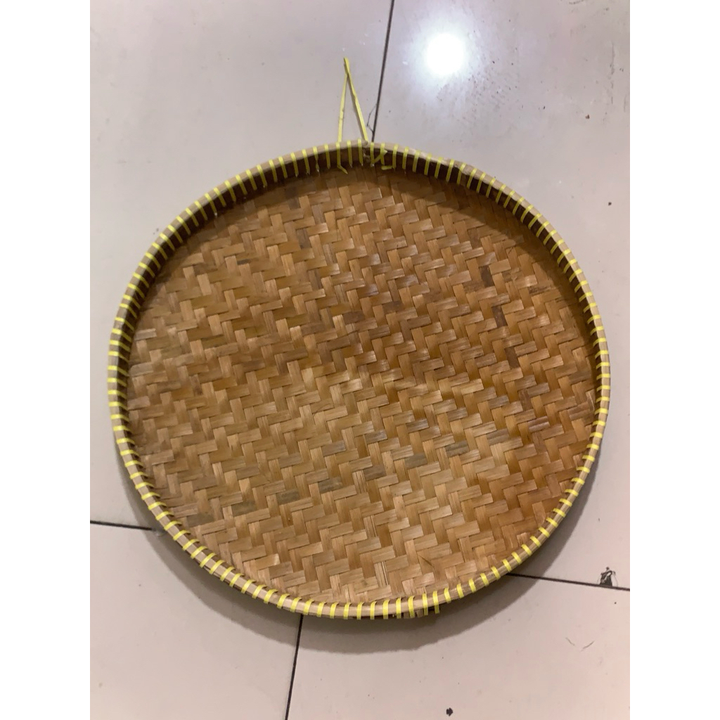 Jual TAMPAH BAMBU BULAT 35 CM | Shopee Indonesia