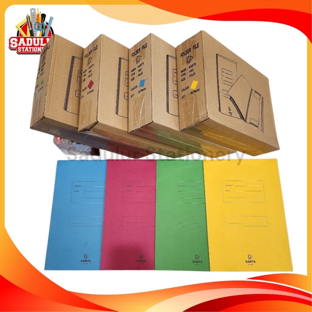 Jual Map Kabita 5002 Stopmap Map Kertas Kabita 8002 1002 (1Pak isi ...