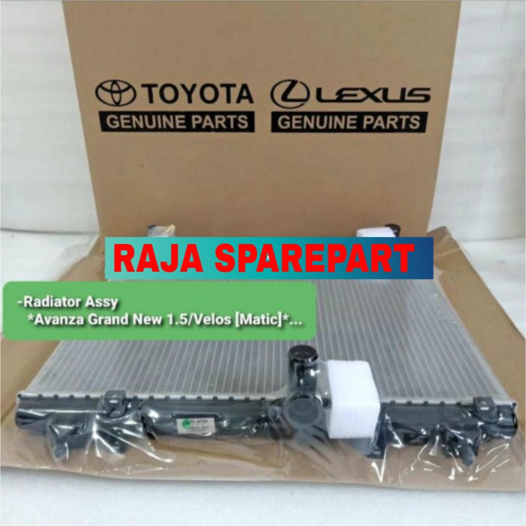 Jual Radiator assy Toyota Avanza Grand New Veloz 1.5 1500CC matic ...