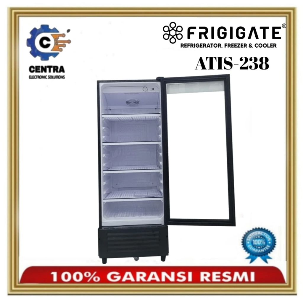 Jual Showcase Frigigate Atis 238 Rak 4 200L | Shopee Indonesia