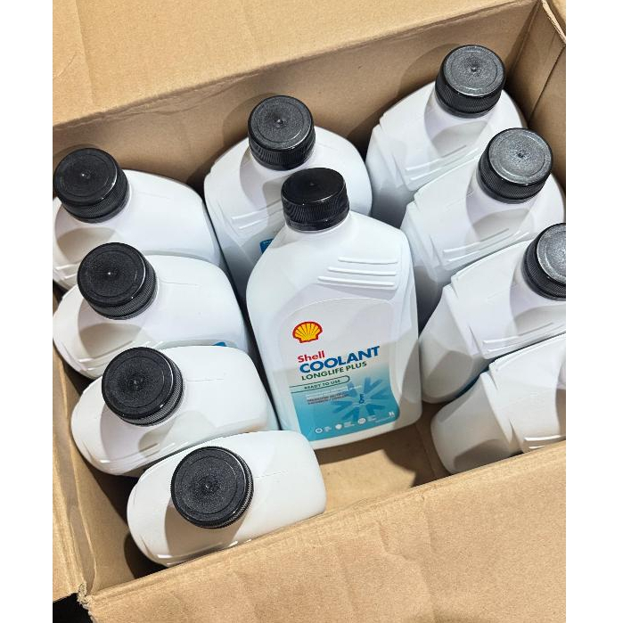 Jual AIR RADIATOR MOBIL SHELL COOLANT 1L | Shopee Indonesia