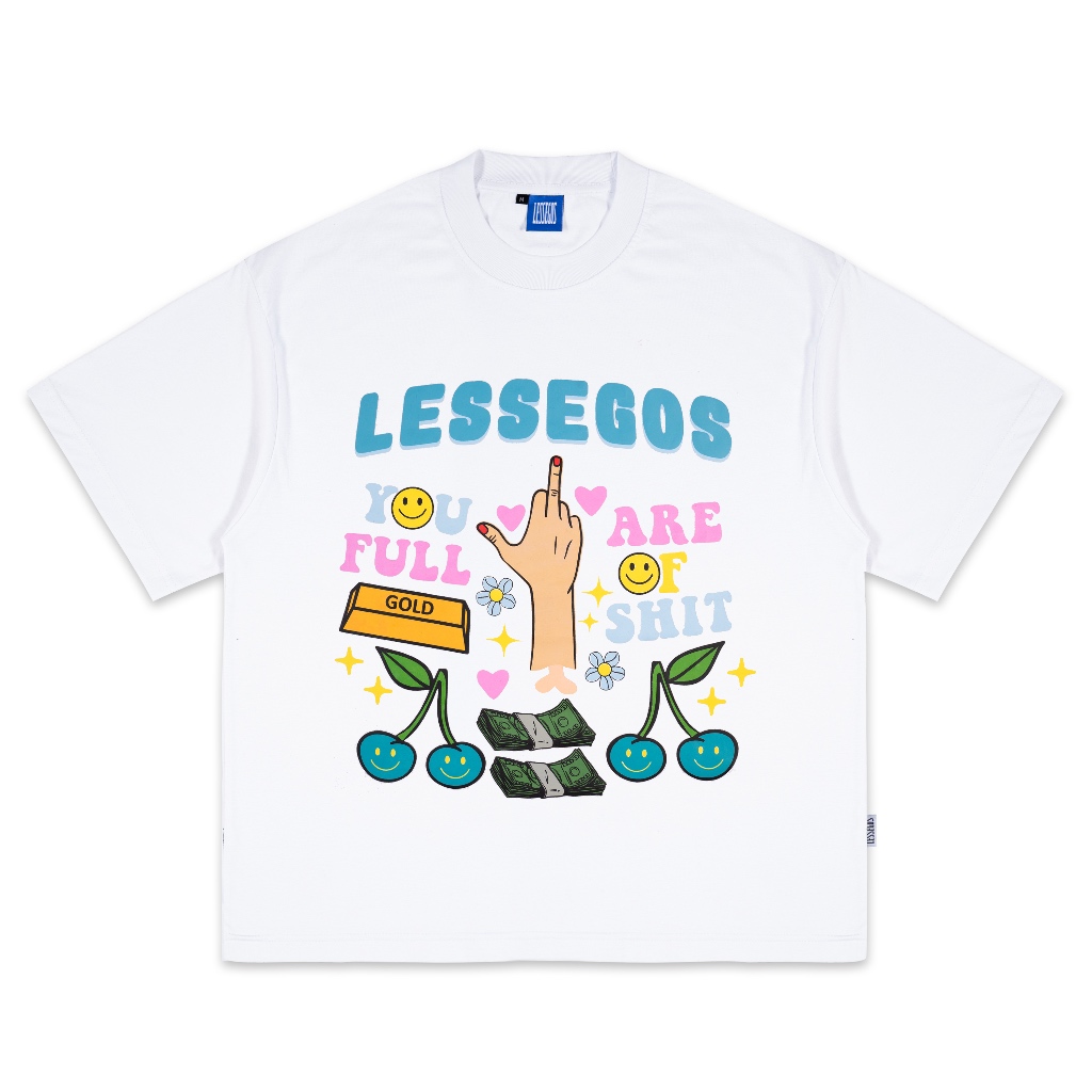 Jual Lessegos Tshirt Oversize Are Of $Hit | Shopee Indonesia
