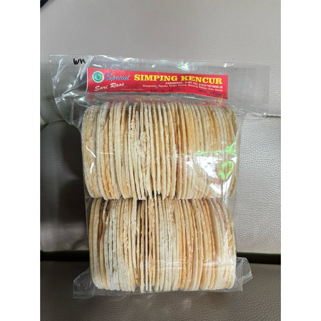 Jual SIMPING KENCUR SPESIAL SARI RAOS 130 GRAM | Shopee Indonesia