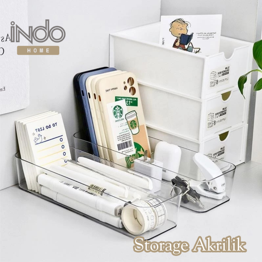 Jual Indo Storage Laci Bening Akrilik Serbaguna | Kotak Penyimpanan ...