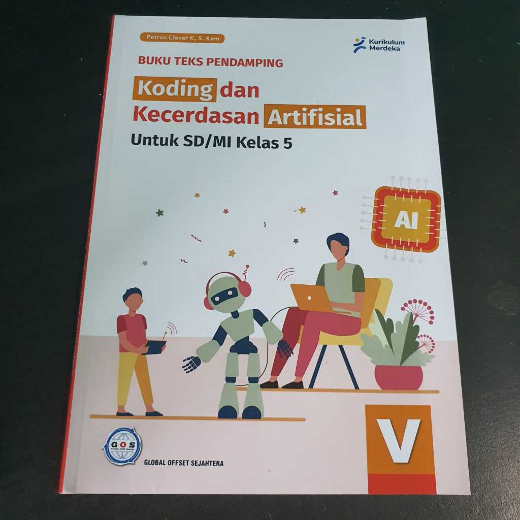 Jual Koding 5 : BUKU TEKS KODING DAN KECERDASAN ARTIFISIAL UNTUK SD ...