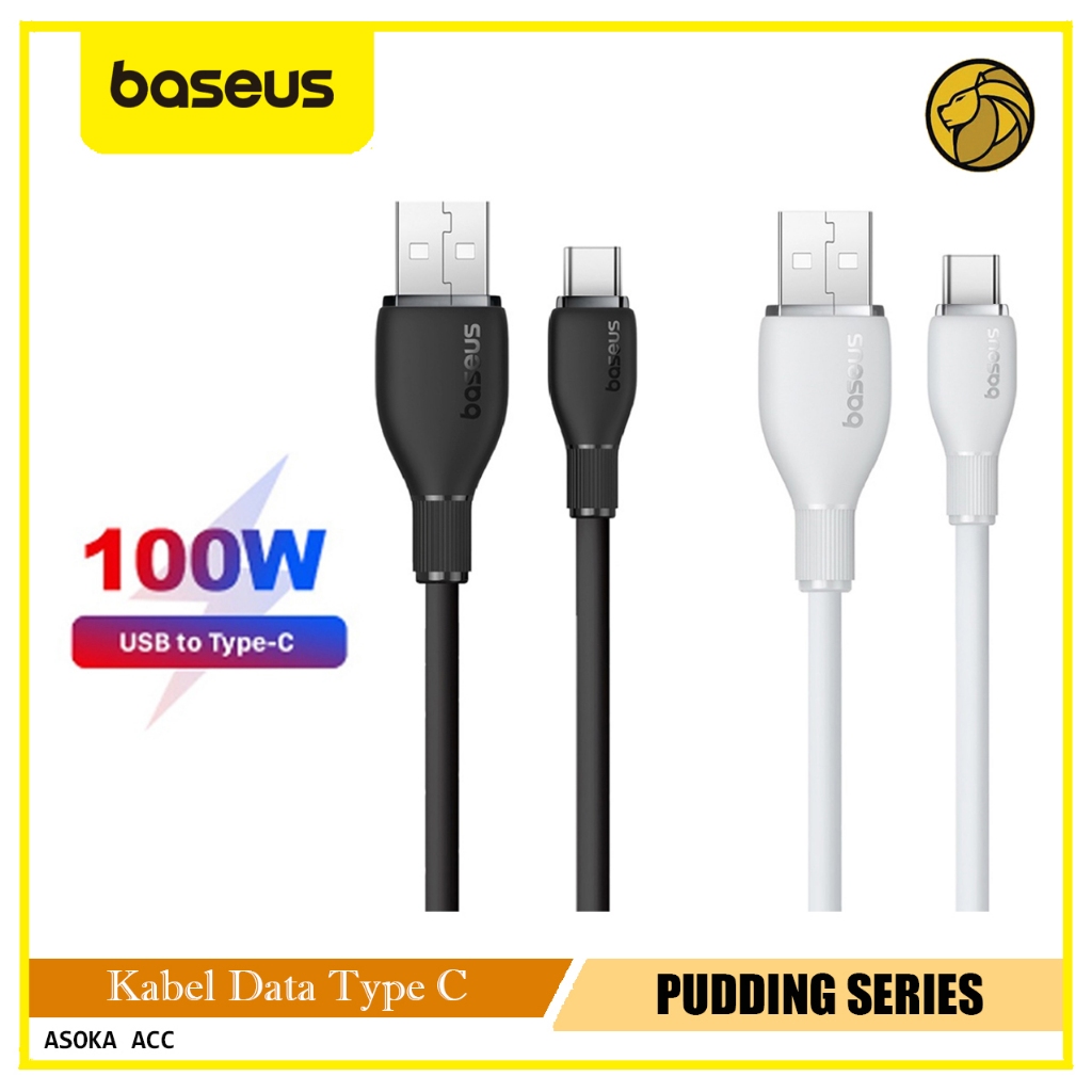 Jual Baseus Kabel 100W USB-A to Type C 1,2 Meter Fast Charging Black ...