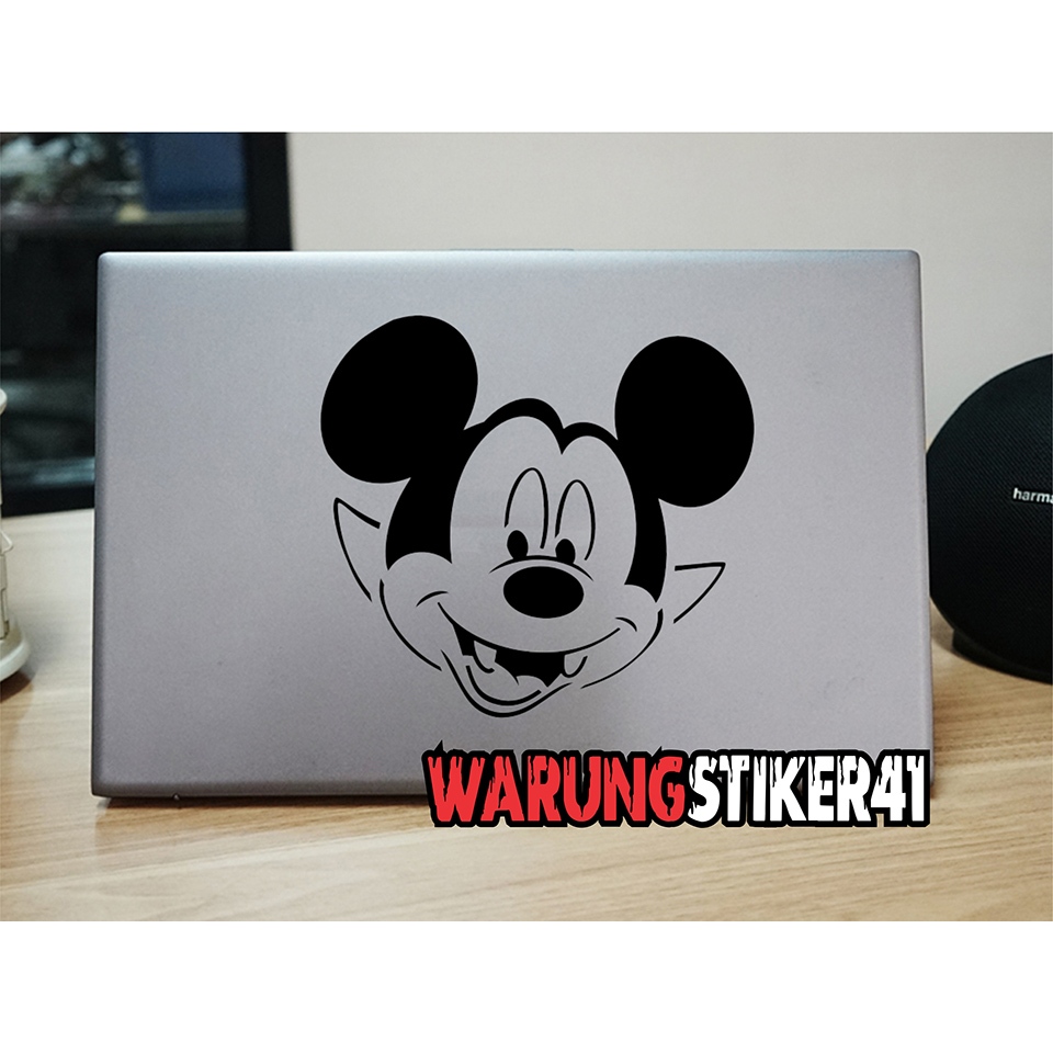 Jual stiker laptop mickey mouse 18 sticker cutting custom lucu | Shopee ...