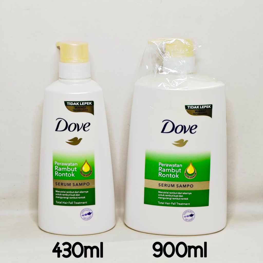 Jual DOVE Shampoo Perawatan Rambut Rontok 900ml / 430ml EXP 2027 ...