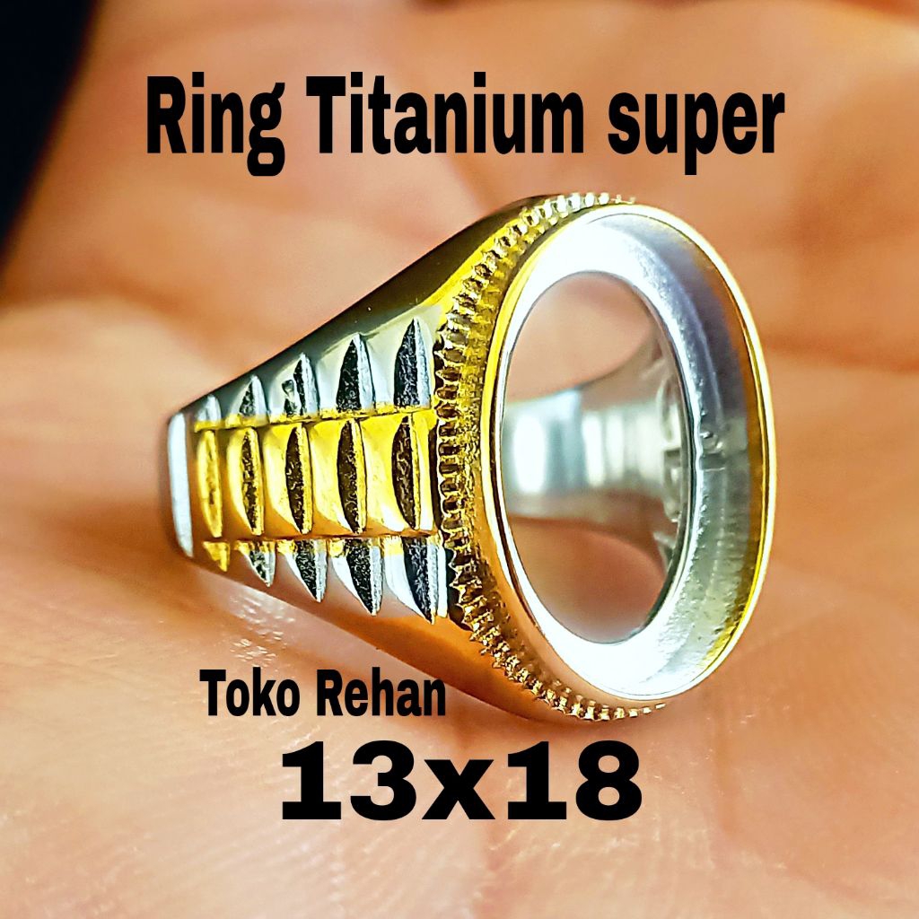 Jual RING CINCIN EMBAN TITANIUM SUPER | Shopee Indonesia