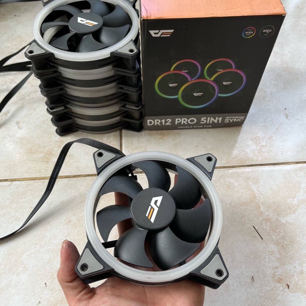Jual FAN AIGO DARKFLASH DR12 PRO 6 PCS | Shopee Indonesia