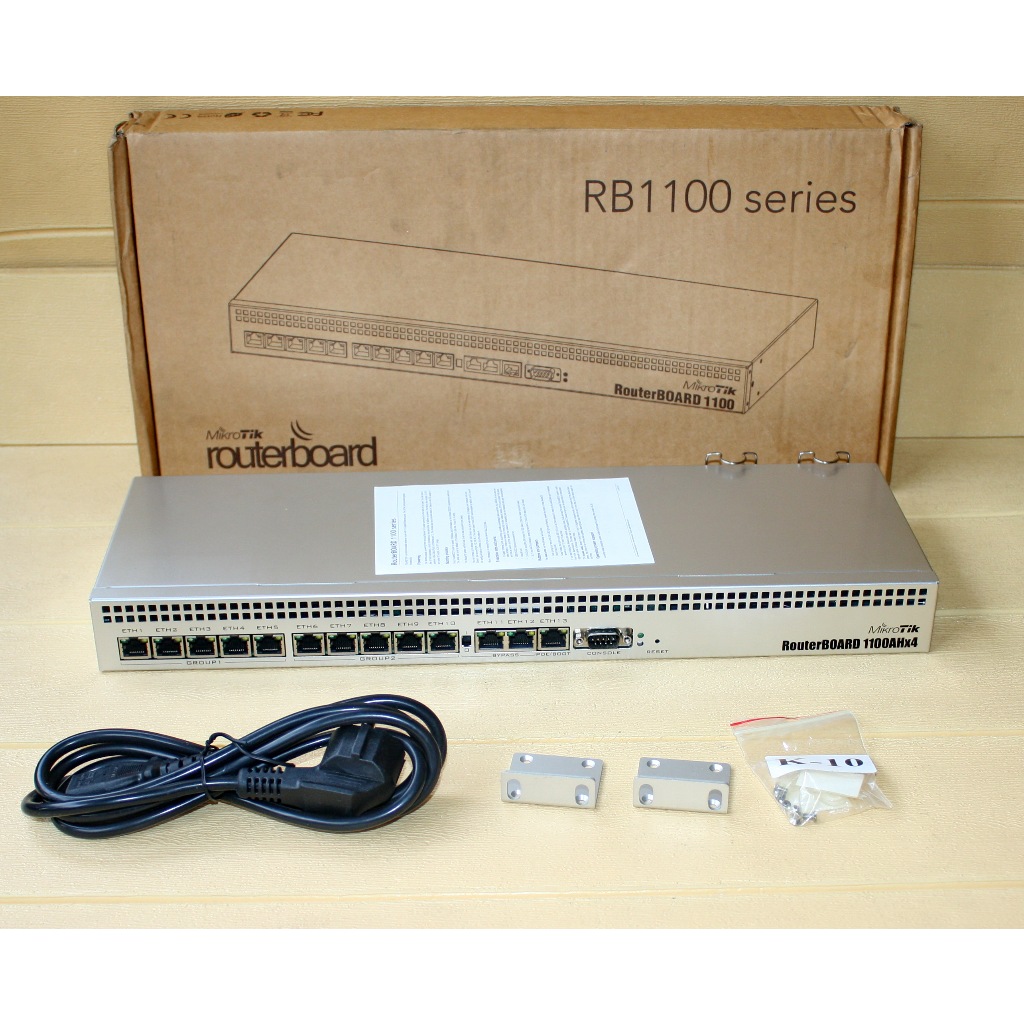 Jual MIKROTIK RB1100AHX4 ROUTERBOARD 1100AHX4 ALL 13 PORT GIGABIT ADA ...
