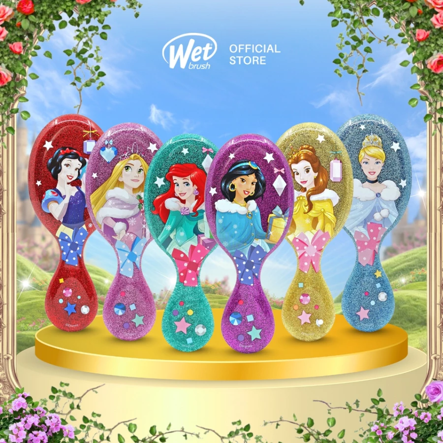 Wetbrush Mini Detangle Disney Glitter Ball