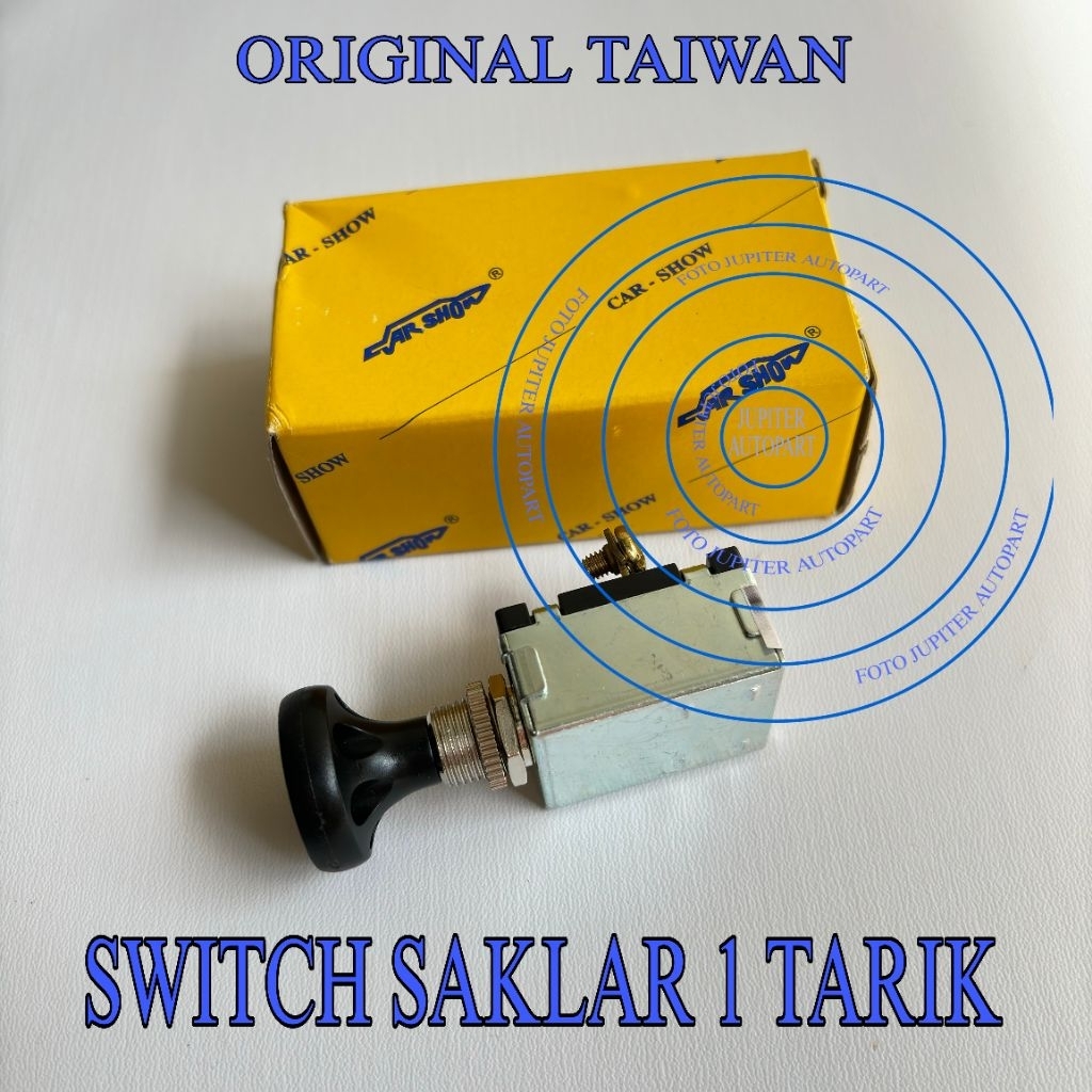 Jual switch head lamp saklar lampu mobil on off universal 1 kali tarik ...