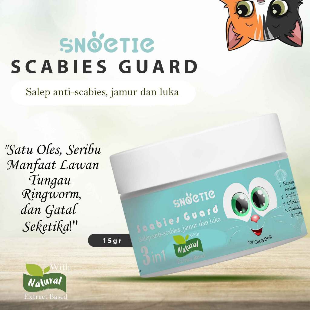 Jual Snoetie Scabies Guard Salep Anti Jamur, Scabies dan Luka Untuk ...