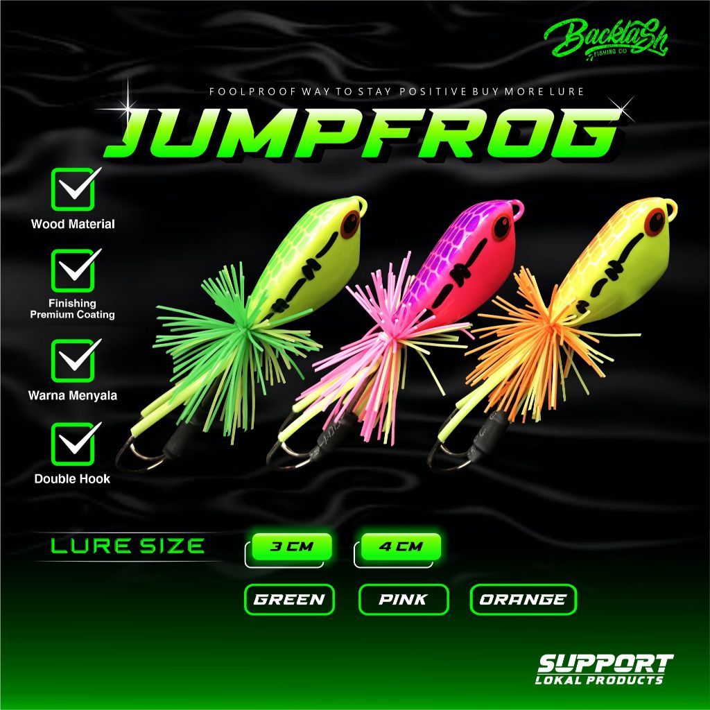 Jual Jumpfrog Triangle 3cm & 4cm Killer | Shopee Indonesia