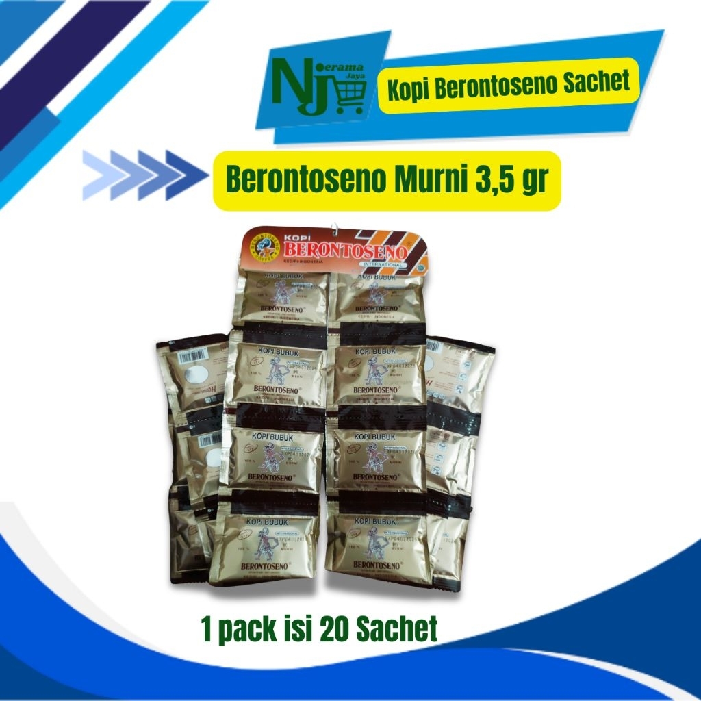 Jual Kopi Murni Brontoseno Sachet | Shopee Indonesia