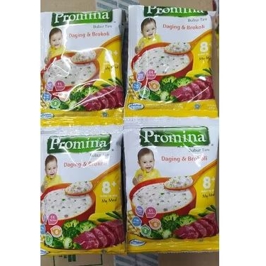 Jual Promina Renceng 8+ Daging & Brokoli (5x25gr) | Shopee Indonesia