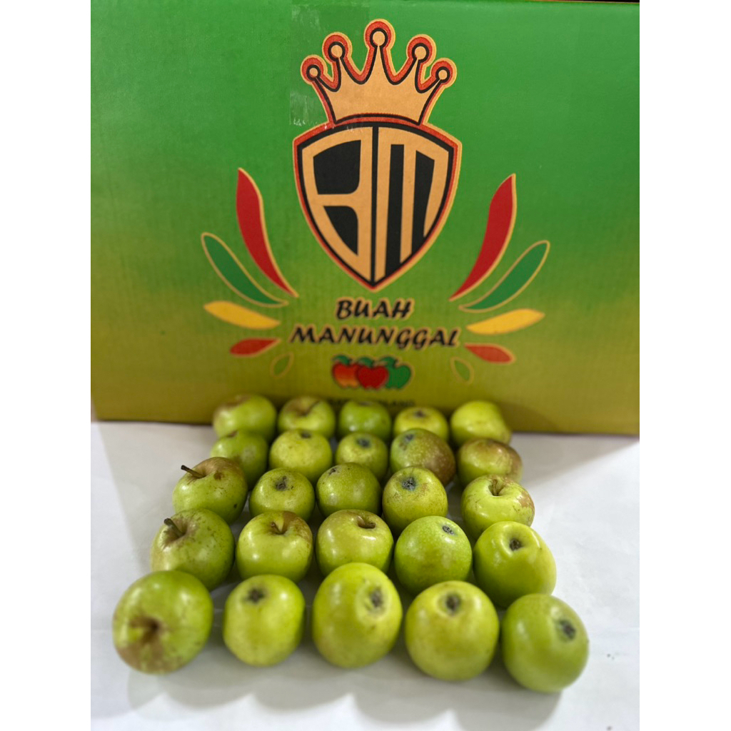 Jual Apel manalagi Ukuran Mini 24-29 1kg/ Apel Malang / Apel Batu /Apel ...