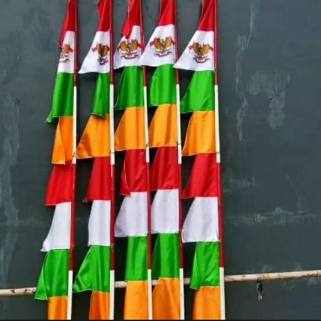 Jual bendera umbul umbul warna warni isi 20pcs random warna | Shopee ...
