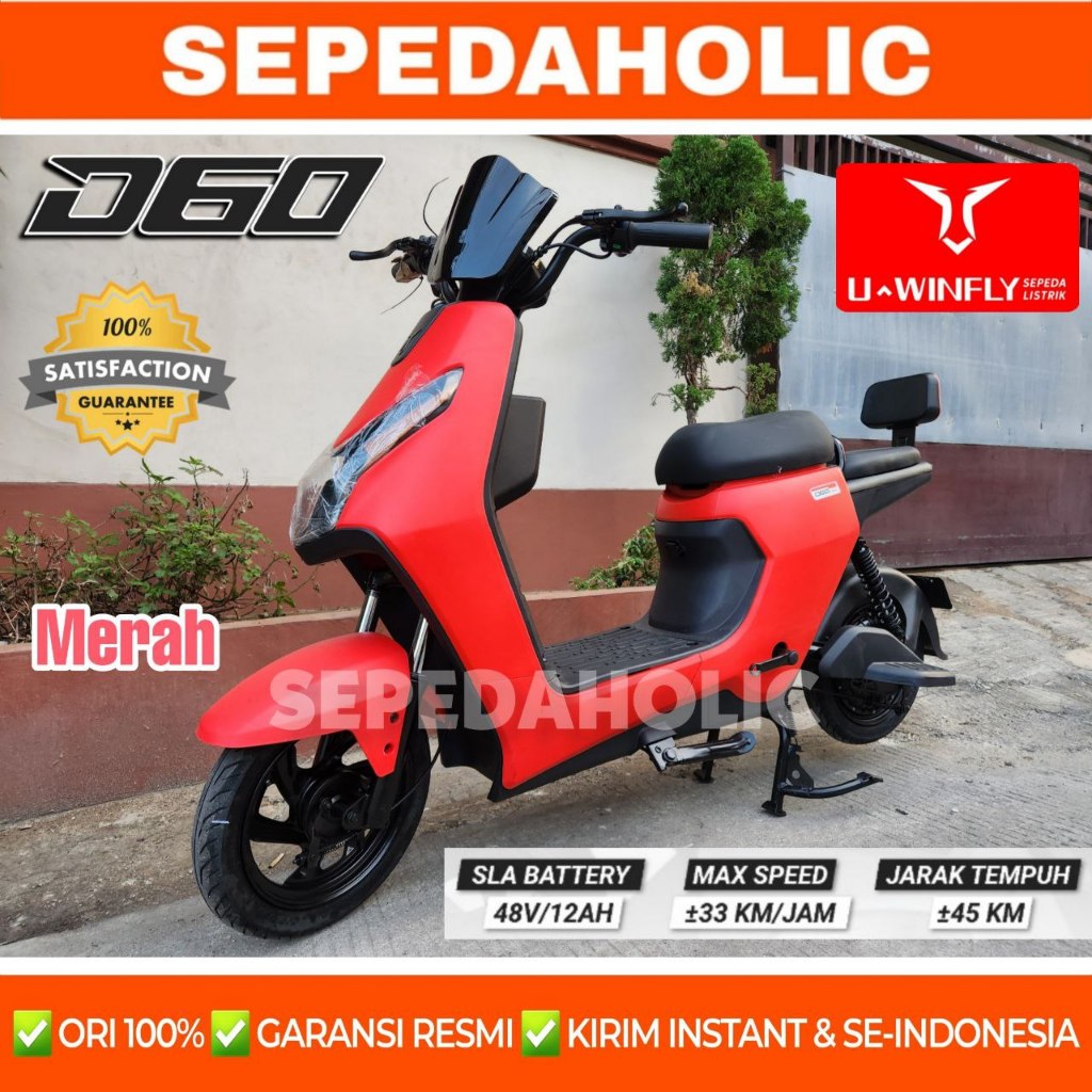 Jual Sepeda Listrik UWINFLY D65 D75 Electric E Bike | Shopee Indonesia