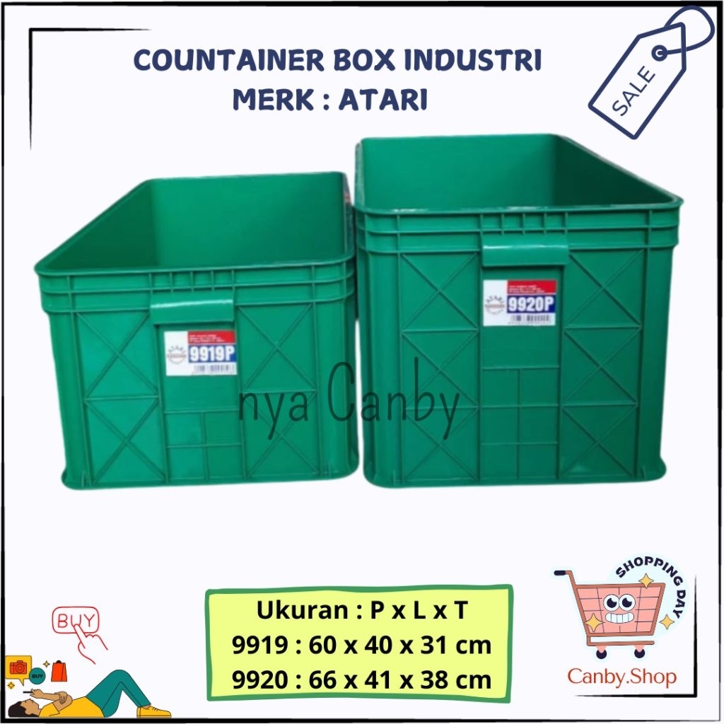 Jual Container Box Industri 9919P-9920P Atari / Keranjang Industri ...