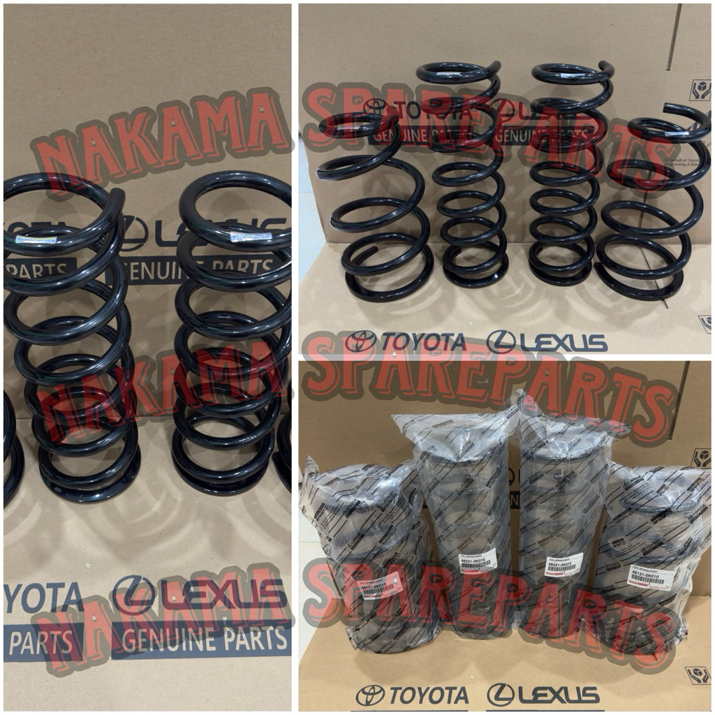 Jual COIL SPRING PER KEONG INNOVA DIESEL DEPAN BELAKANG ORIGINAL ...