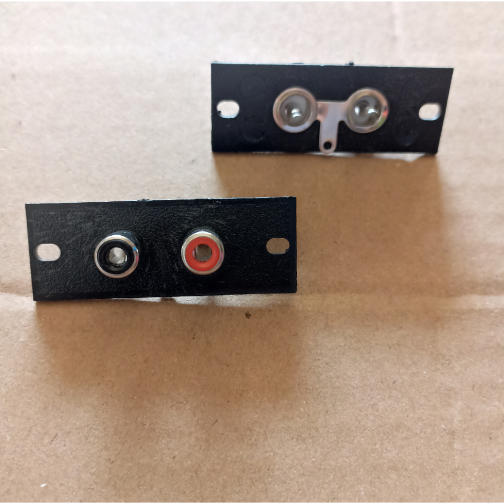 Jual Socket rca 2 pin hitam merah per biji soket RCA | Shopee Indonesia