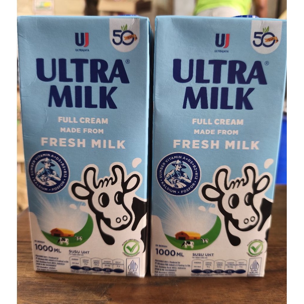 Jual Susu UHT Ultramilk full cream 1000ml | Shopee Indonesia