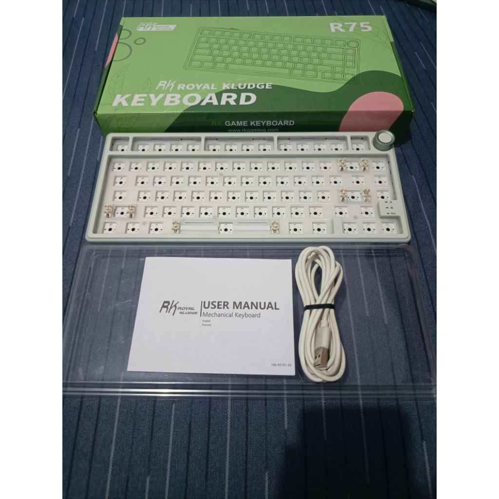 Jual Barebone RK R75 Green - Wired | Shopee Indonesia