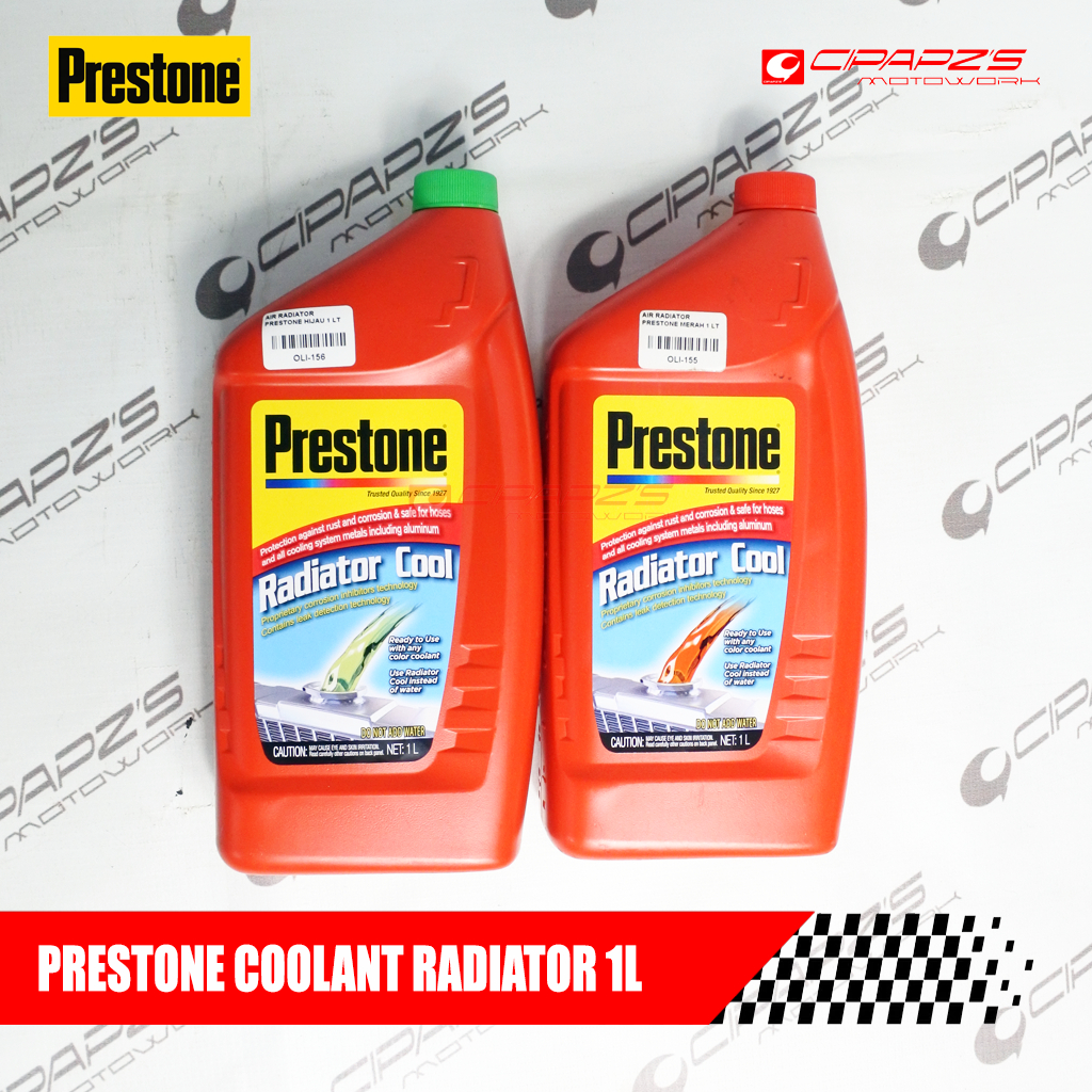 Jual Prestone Radiator Coolant 1L Air Pendingin Radiator Motor Mobil ...