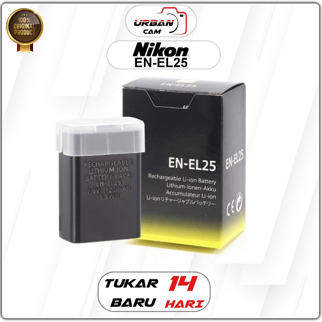 Jual Nikon EN-EL25 Rechargeable Lithium-Ion Battery / Nikon EN EL 25 ...