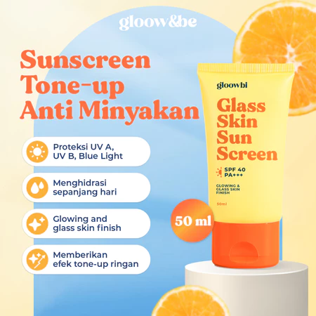 Gloow&be Glass Skin Sunscreen SPF40 PA+++