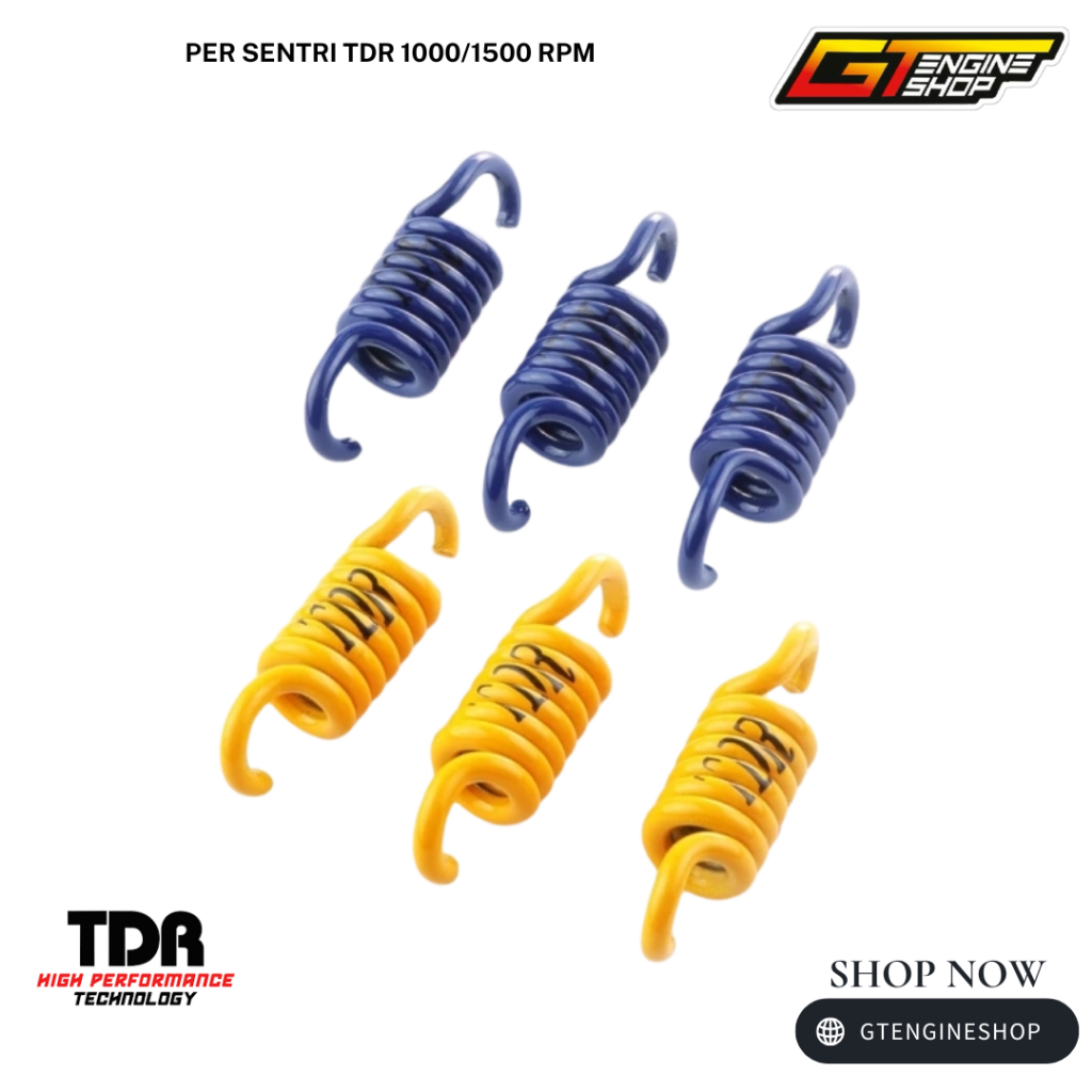 Jual PER SENTRI TDR 1000 RPM 1500 RPM PER KANVAS OTOMATIS TDR RACING ...