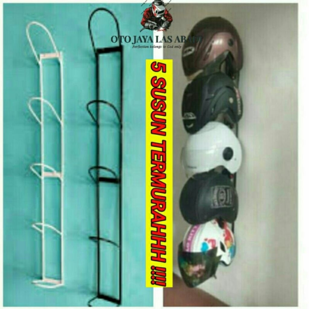 Jual RAK HELM GANTUNG / TEMPAT HELM TEMPEL DINSDING | Shopee Indonesia